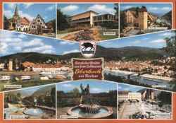 Views of Eberbach am Neckar Postcard