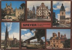 Speyer: Imperial City on the Rhine with Cathedral and Altpörtel Postcard