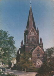Lutherkirche in Solingen Postcard