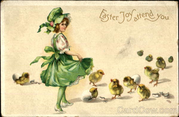 Easter Joy Attend You With Chicks