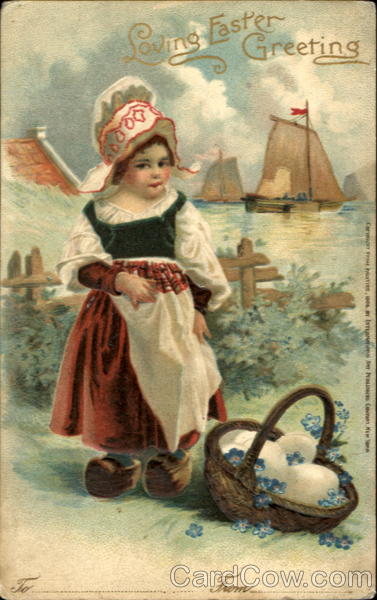 Loving Easter Greetings With Children