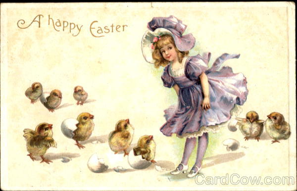 A Happy Easter With Children