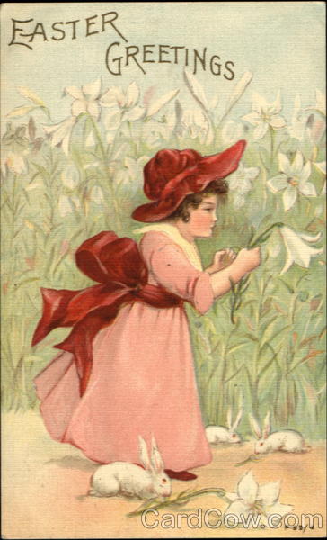 Easter Greetings With Children