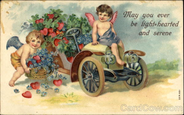 May You Ever Be Light Hearted And Serene Cupid