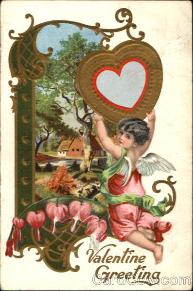 Valentine Greeting Cupid