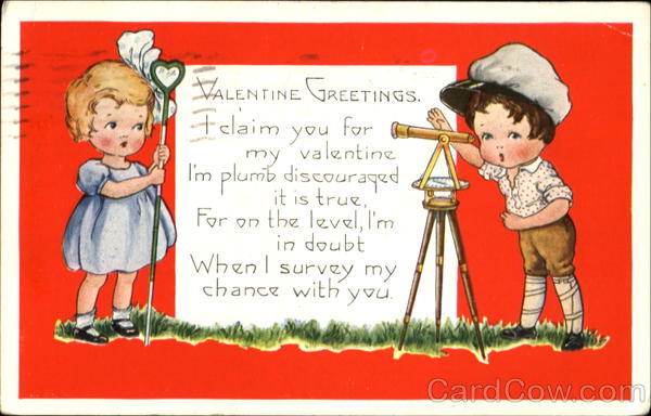 Valentine Greetings Surveyor Children