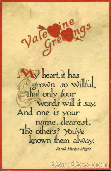 Valentine Greetings