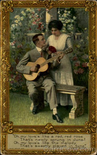 Man with Guitar Romance & Love