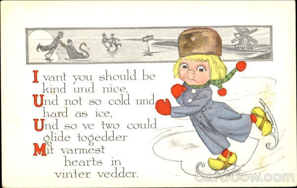 Skating Dutch Children