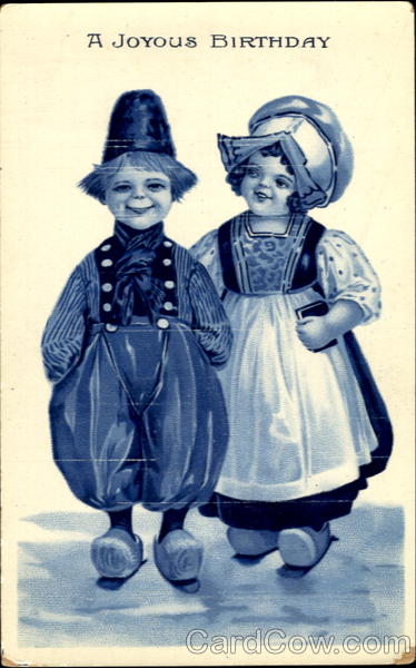 A Joyous Birthday Dutch Children