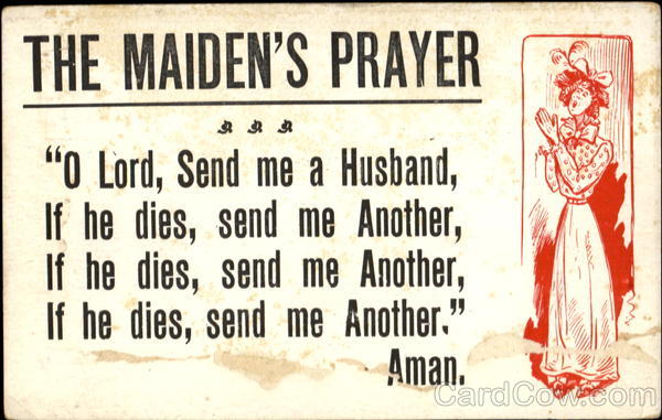 The Maiden's Prayer Women