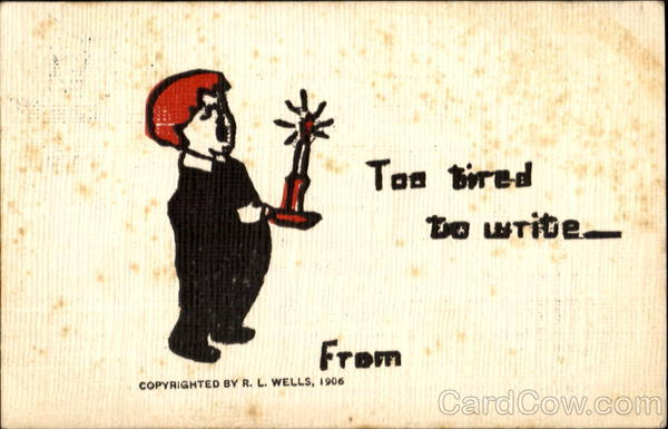 Too Tried To Write Children