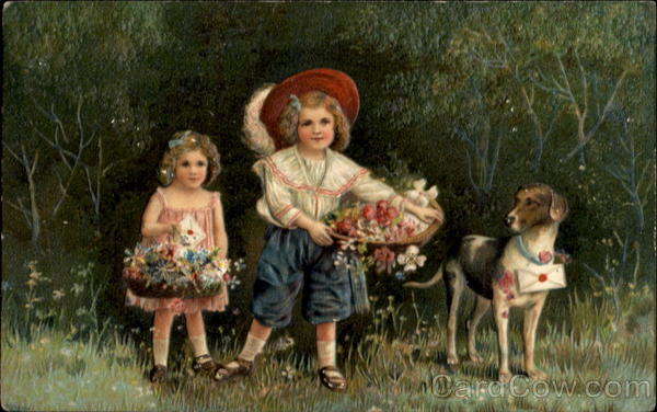 Flowers and Letters Children