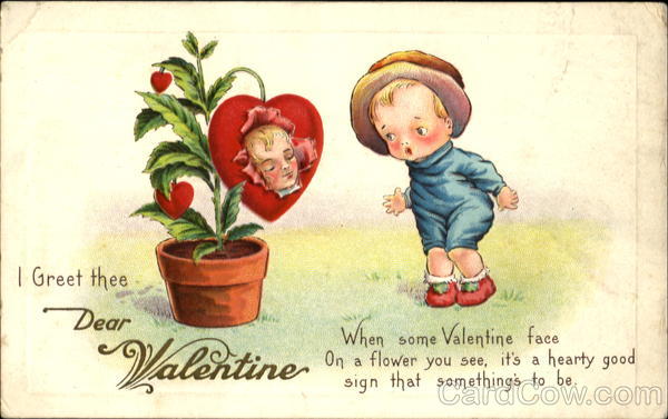 I Greet Thee Dear Valentine Children
