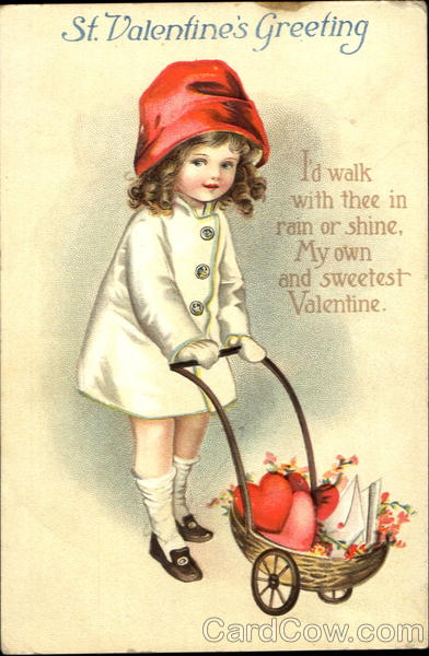 St. Valentine's Greeting Ellen Clapsaddle Children