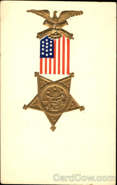 Flag & Medal Patriotic