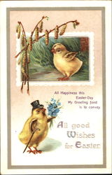 All Good Wishes For Easter Postcard
