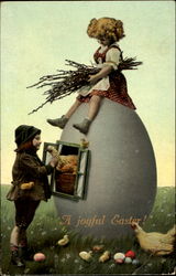 A Joyful Easter! Postcard