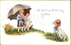 A Joyful Easter To You Postcard