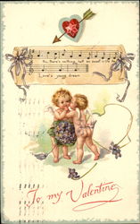 To My Valentine Postcard