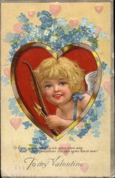To My Valentine Postcard
