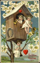 Valentine Greeting Postcard