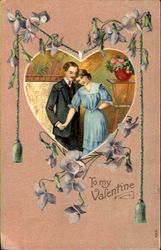 To My Valentine Romance & Love Postcard Postcard