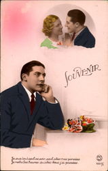 Souvenir - Tinted Postcard