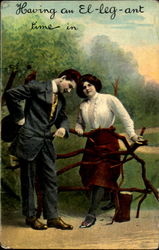 Having An El-Leg-Ant Time In Postcard