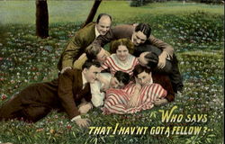 Who Says That I Hav'nt Got A Fellow> Postcard
