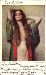 Contentment Postcard