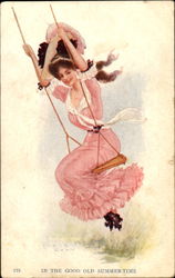 In The Good Old Summer Time Postcard
