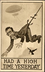 Had A High Time Yesterday Postcard