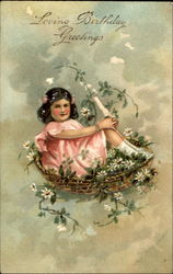 Loving Birthday Greetings Postcard