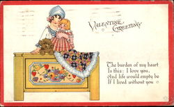 Valentine Greeting Postcard