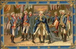 Washington Taking Leave Of His Officers Postcard
