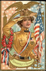 Daughter Of The Regiment Memorial Day Postcard Postcard