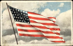 Old Glory Postcard