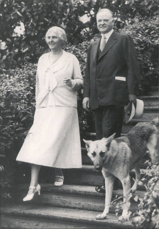 President Herbert Hoover & First Lady Lou Henry Hoover