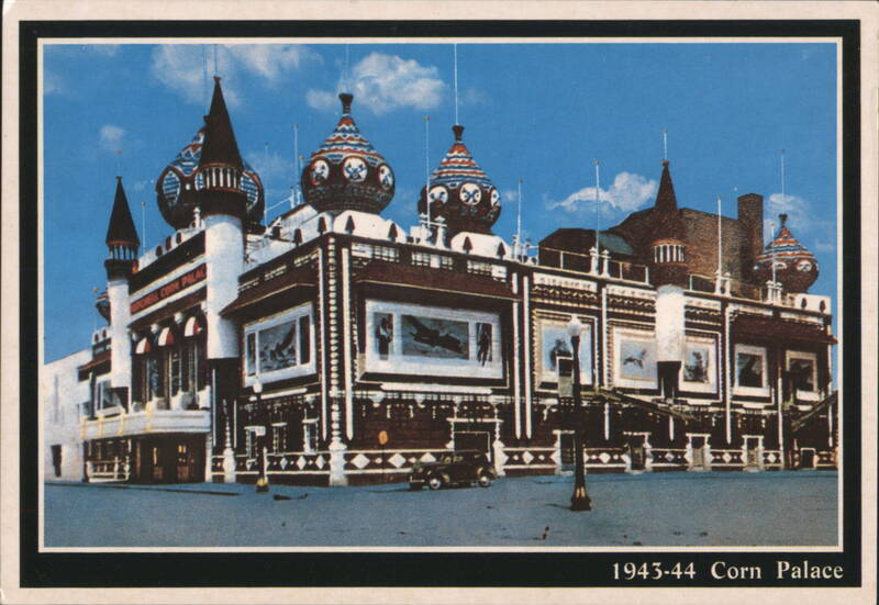 1943-44 Corn Palace, Mitchell SD South Dakota