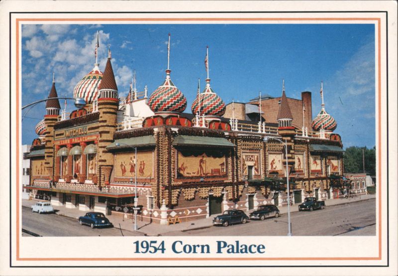 1954 Corn Palace, Mitchell, SD South Dakota Rodney Prather