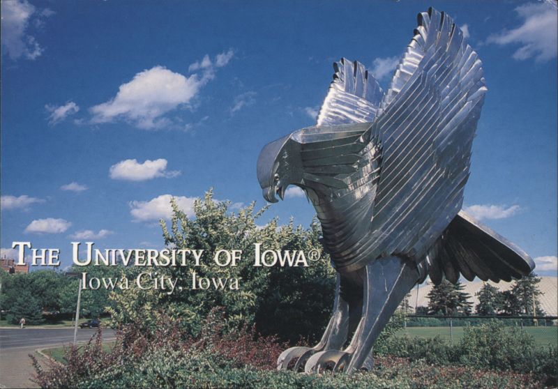 The Hawk Statue, University of Iowa, Iowa City