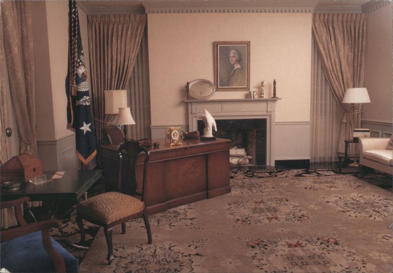 Herbert Hoover's Recreated Waldorf Towers Living Room West Branch Iowa