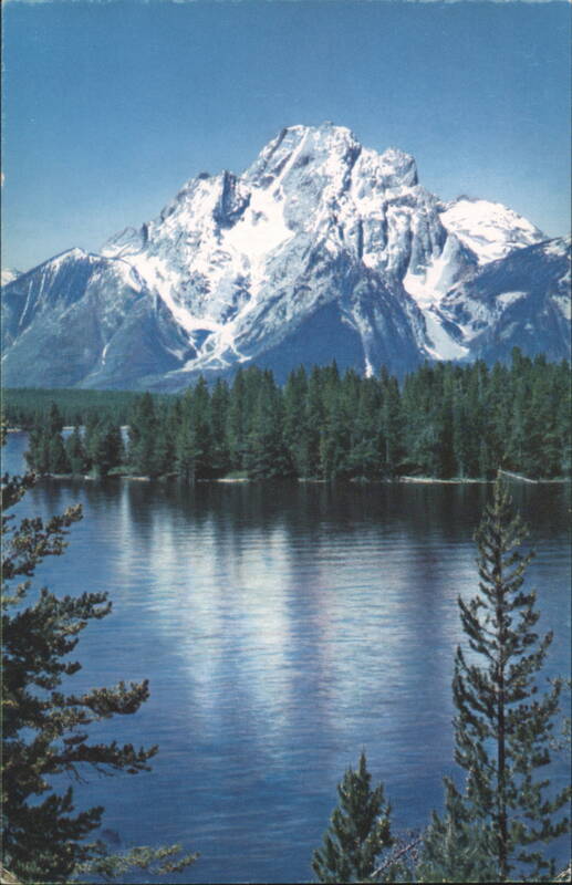 Mount Moran Across Jackson Lake, WY Wyoming