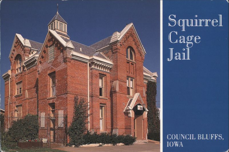 Squirrel Cage Jail, Council Bluffs, Iowa John Penrod