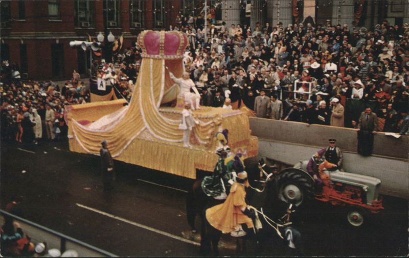 Mardi Gras Rex Parade Float, New Orleans, LA Louisiana