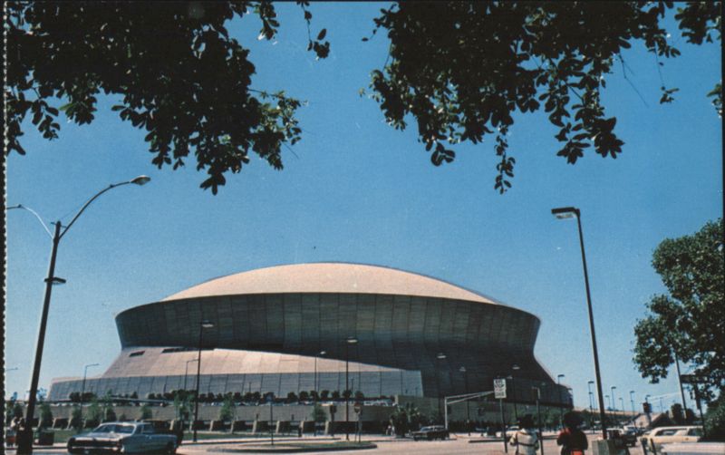 Louisiana Superdome, New Orleans, World's Largest Stadium