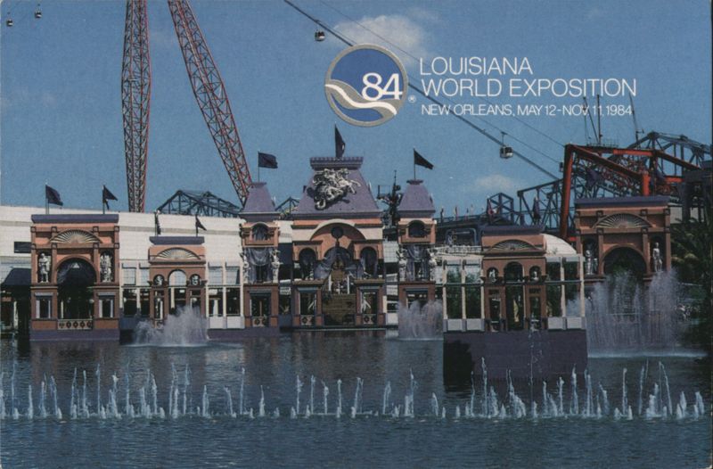 Louisiana World Exposition 84 Centennial Plaza New Orleans