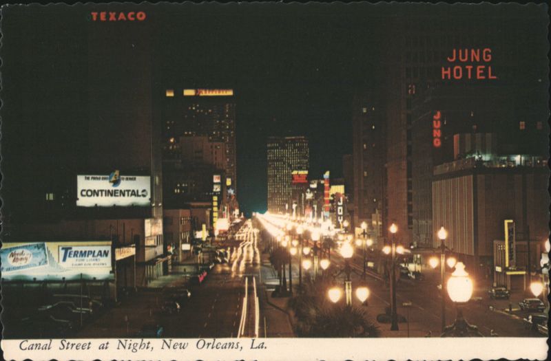 Canal Street at Night, New Orleans Louisiana Randy Still