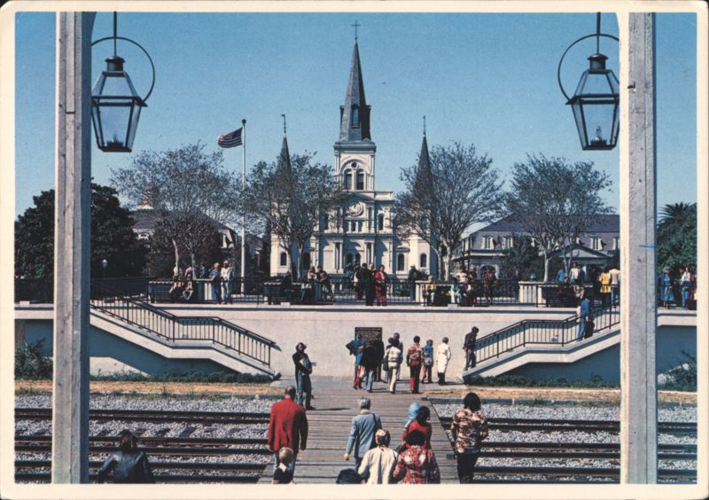 St. Louis Cathedral at Jackson Square, New Orleans Louisiana